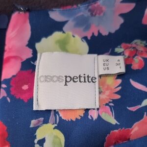ASOS Petite Multicolor Floral Dress